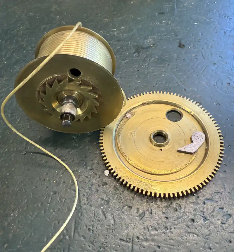 Restoration of an eighteenth century longcase clock