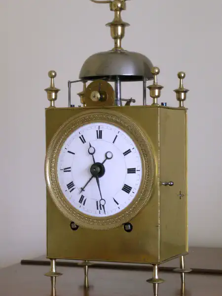 French travelling clock, so-called Capucine