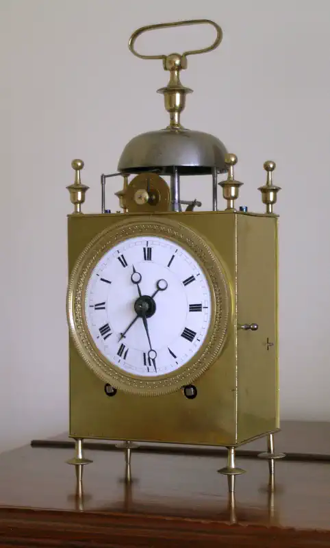 French travelling clock, so-called Capucine