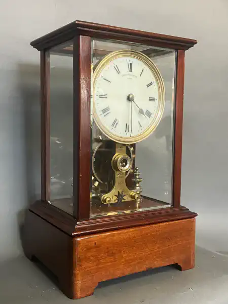 Mahogany Eureka clock, c. 1910