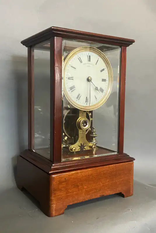 Mahogany Eureka clock, c. 1910