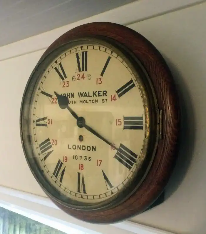 Railway 12″ Dial Clock by John Walker