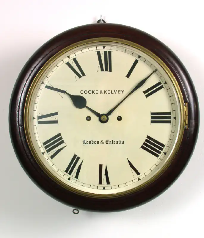 Striking 12″ dial clock